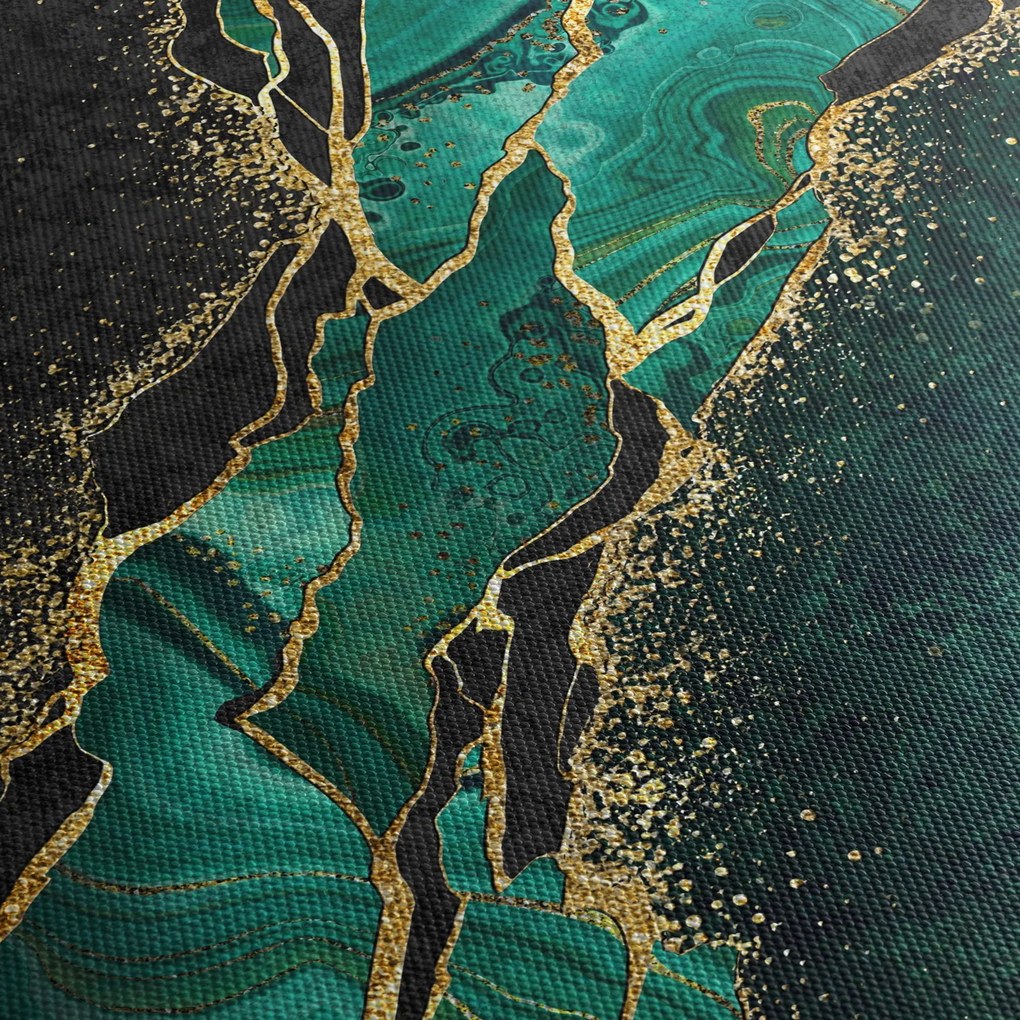 Kép - Kerozin-arany márványozás (150x105 cm)