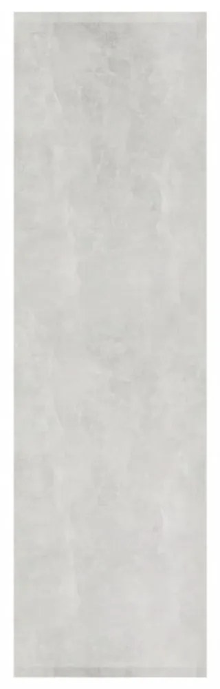 betonszürke könyvszekrény/térelválasztó 80 x 30 x 103 cm
