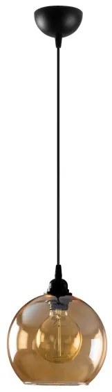 Csillár zsinóron GOLD 1xE27/40W/230V