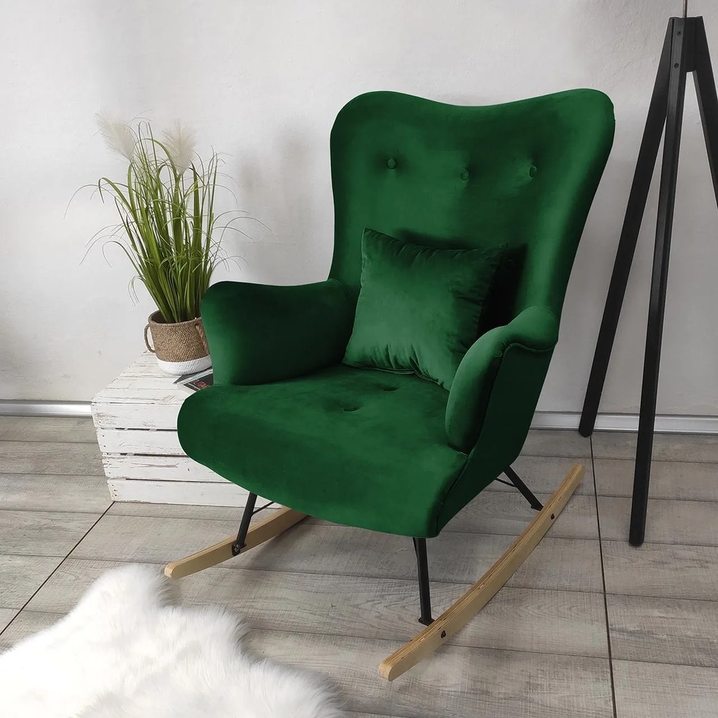 Skandináv stílusú hintaszék Aria (Magic Velvet 2225). 1059398