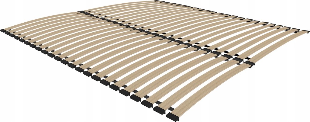 Ágyrács betét 160x200 Dualflex dupla