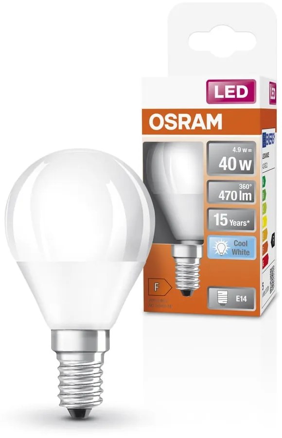 Semleges színű LED izzó E14, 5 W – Candellux Lighting
