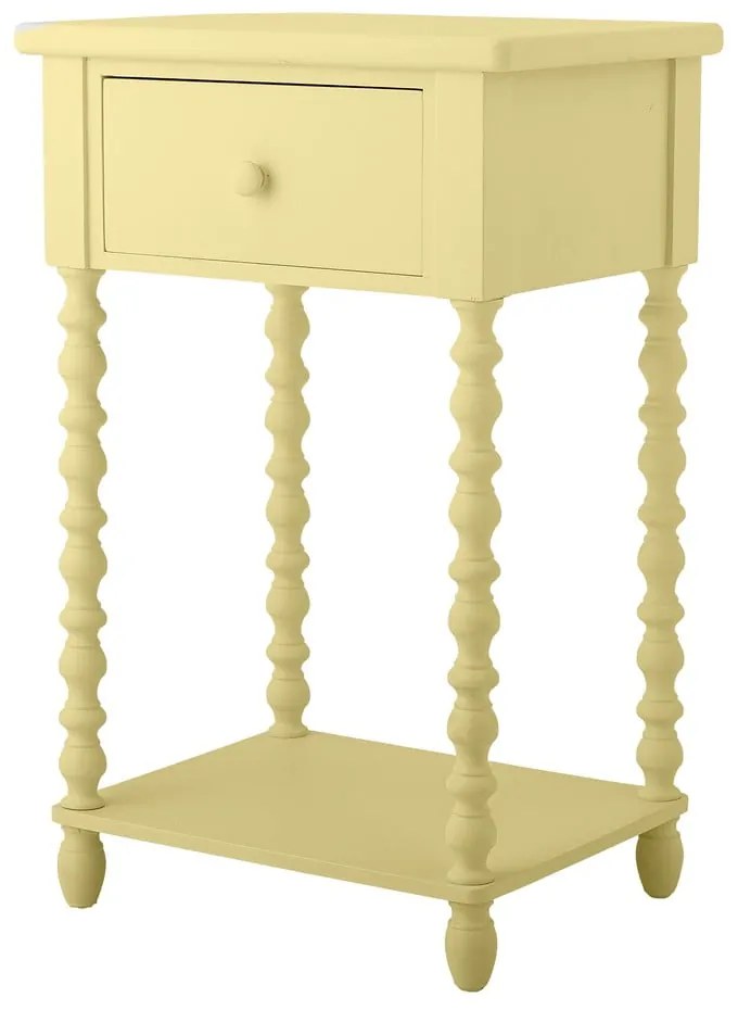 Világossárga éjjeliszekrény Salino – Bloomingville