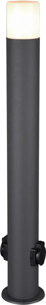 TRIO 424067142 HOOSIC Modern Kültéri Állólámpa Antracit E27 IP44