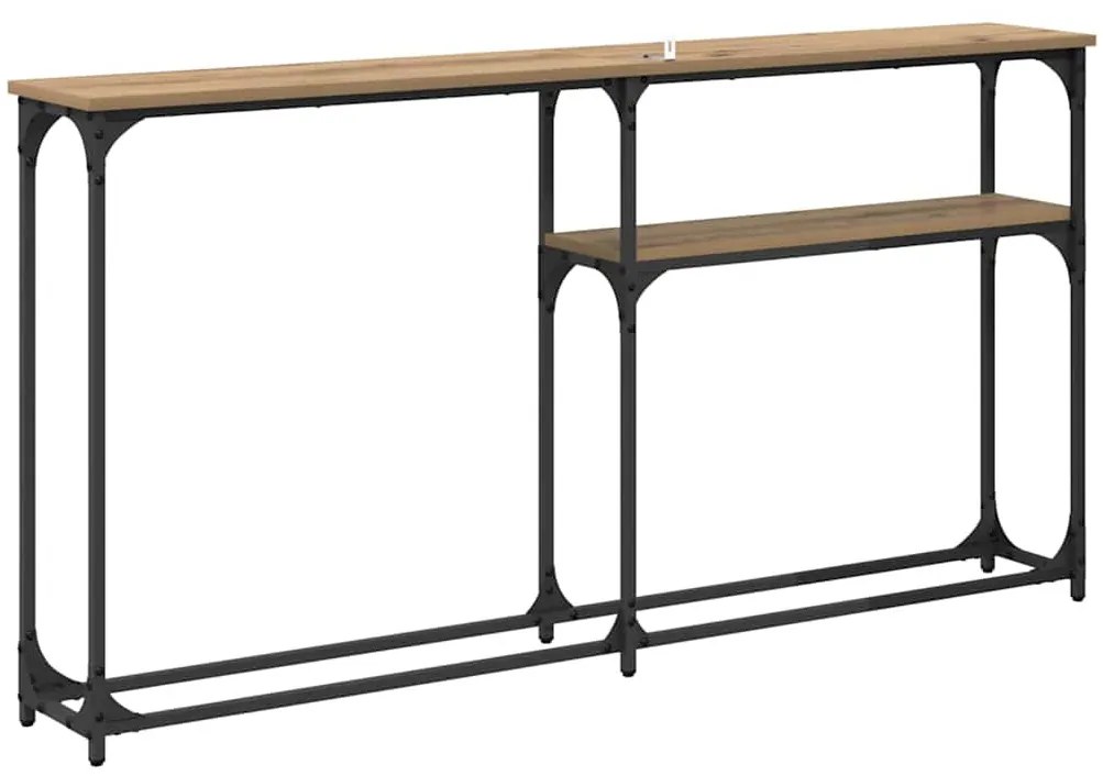 Konzolasztal Artisan tölgy 145 x 22,5 x 75 cm Faanyag