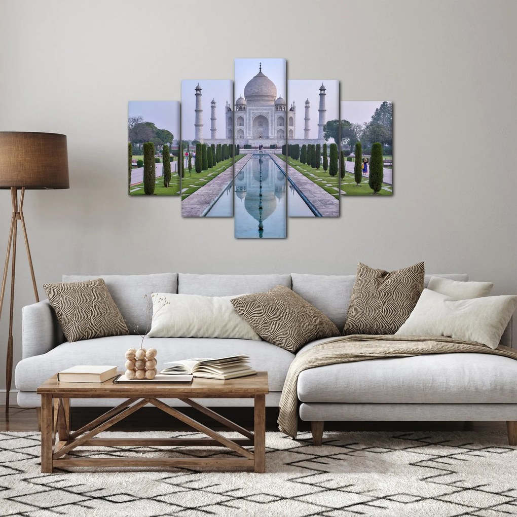 Kép - Taj Mahal napkeltekor (150x105 cm)