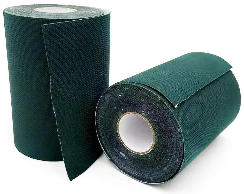 Műfű illesztő szalag műfüvek telepítéséhez, öntapadós,15 cm széles (10 méter hosszú)