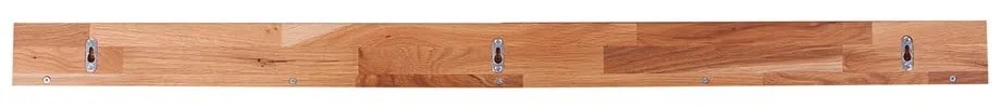Natúr színű tölgyfa fali polc képekhez 120 cm Kalle – Interia Home & Living