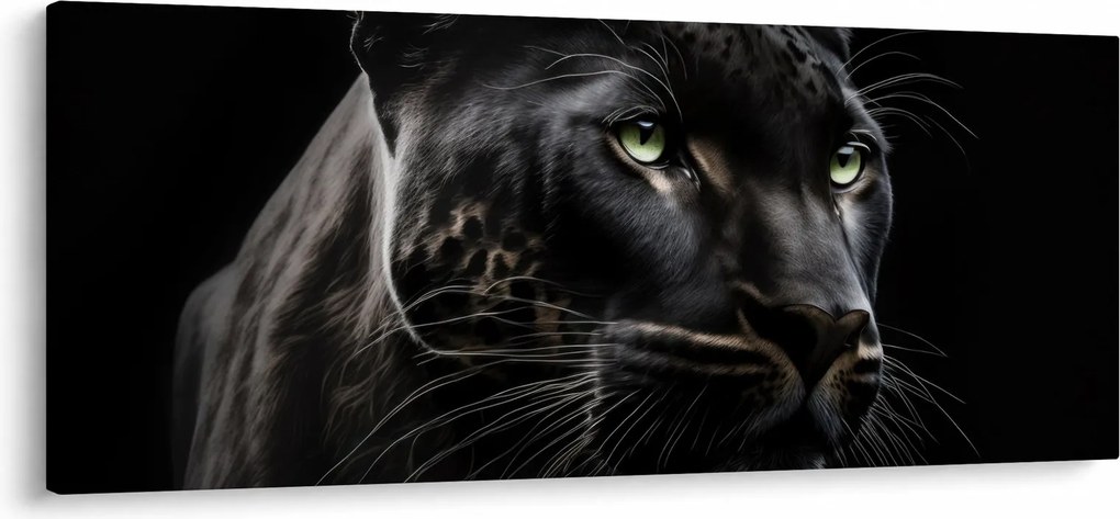 Kép - Fekete Párduc (120x50 cm)