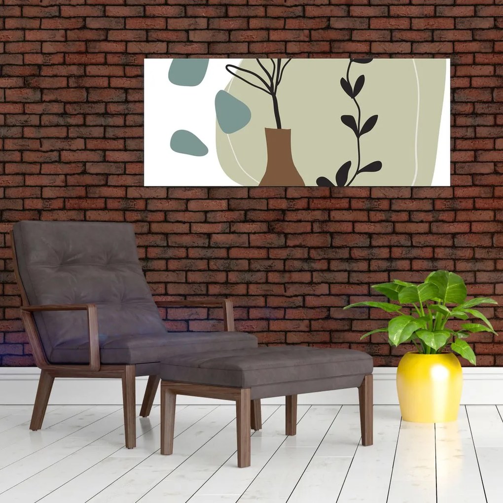 Kép - Virágok vázában N⁰2 (120x50 cm)
