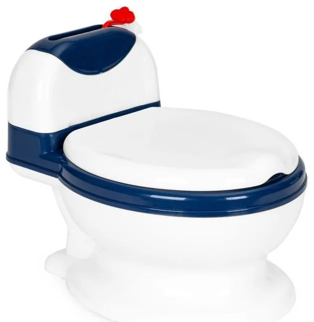 Wc formájú bili kivehető belsővel és kefével