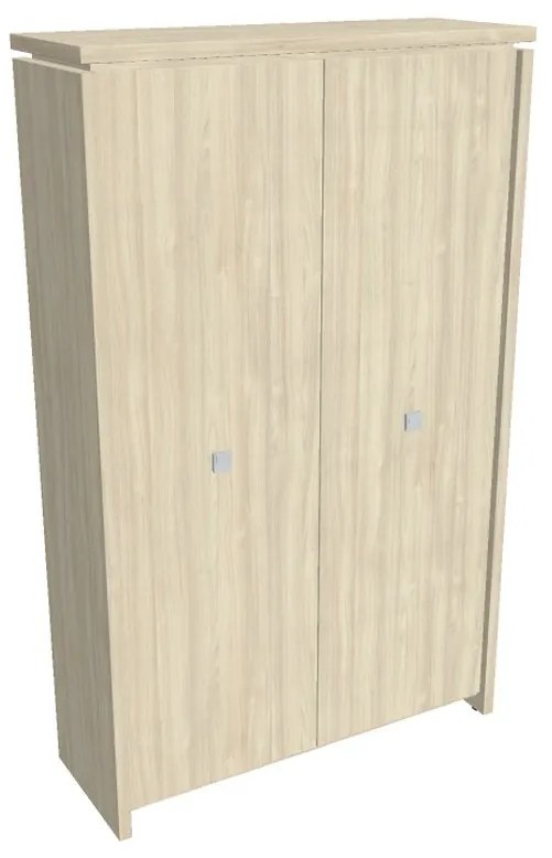 Verno magas gardrób 128 x 46 x 210 cm, akác