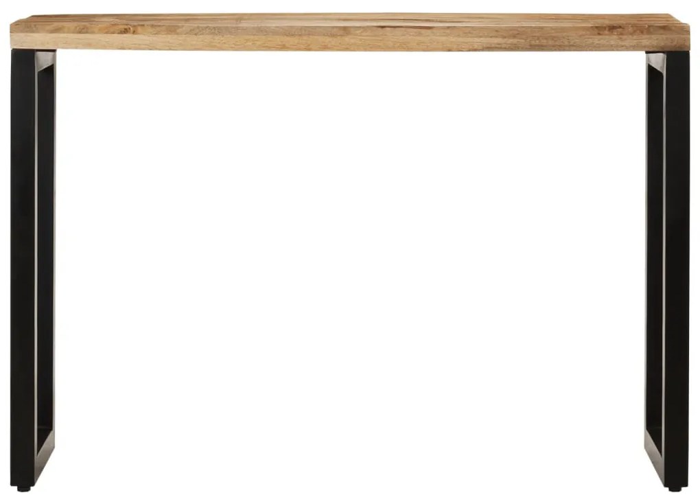 tömör nyers mangófa tálalóasztal 110 x 35 x 76 cm