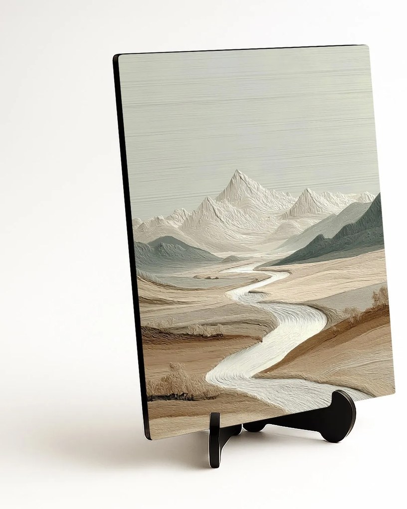 DUBLEZ | Természet ihlette dizájn falikép – Békesség a hegyek ölelésében