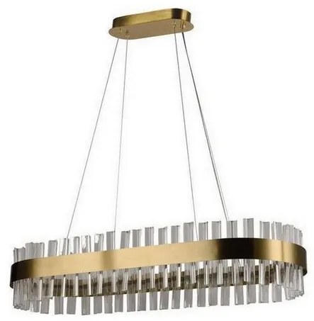 LED állítható fényerejű kristály csillár kábellel LED/45W/230V + DO