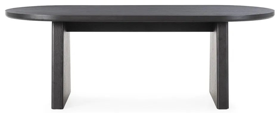 Étkezőasztal kőrisfa dekorral 100x200 cm Blair – MOME