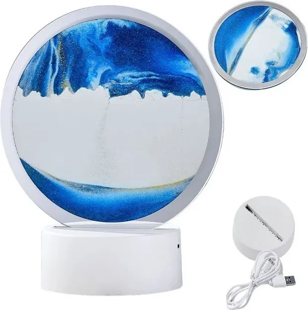 Homokóra kép homokkal - piros