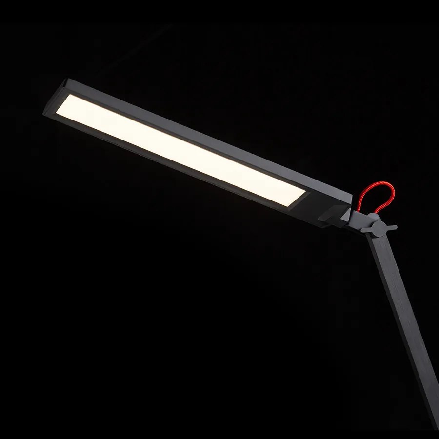 RENDL NORMA DIMM stolní černá/červená 230V LED 10W 100° 3000K 4000K 6500K