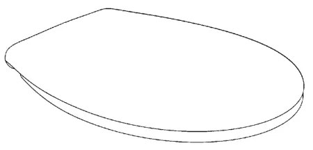 GROHE 39492000 - WC-ülőke BAU CERAMIC, DuroWhite