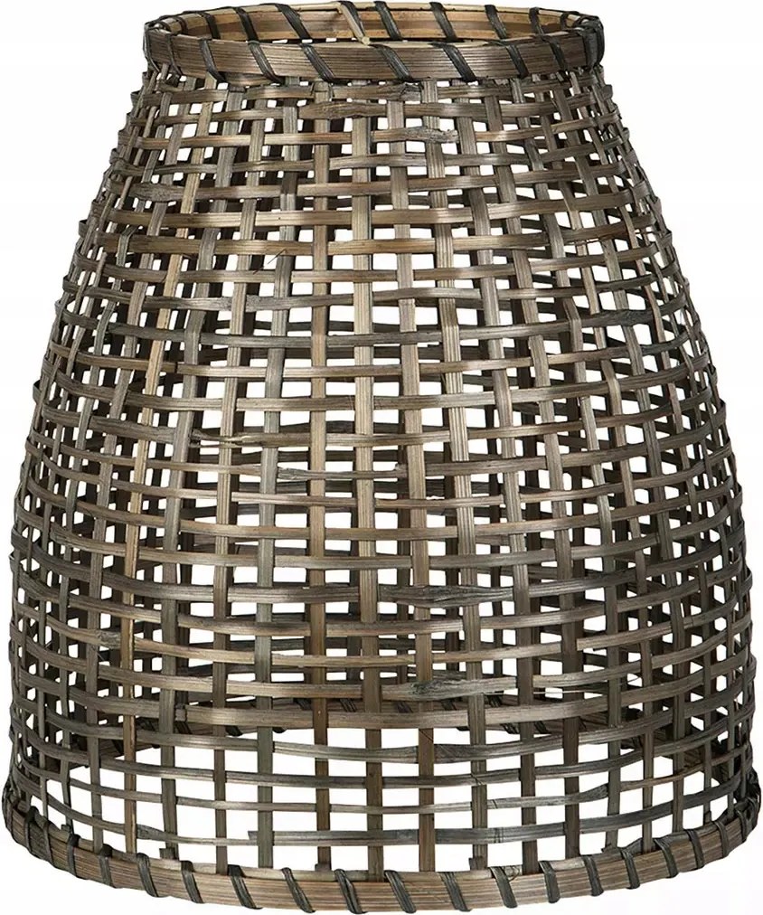 Lámpabúra Mennyezeti Függőlámpához 30cm boho natúr fa