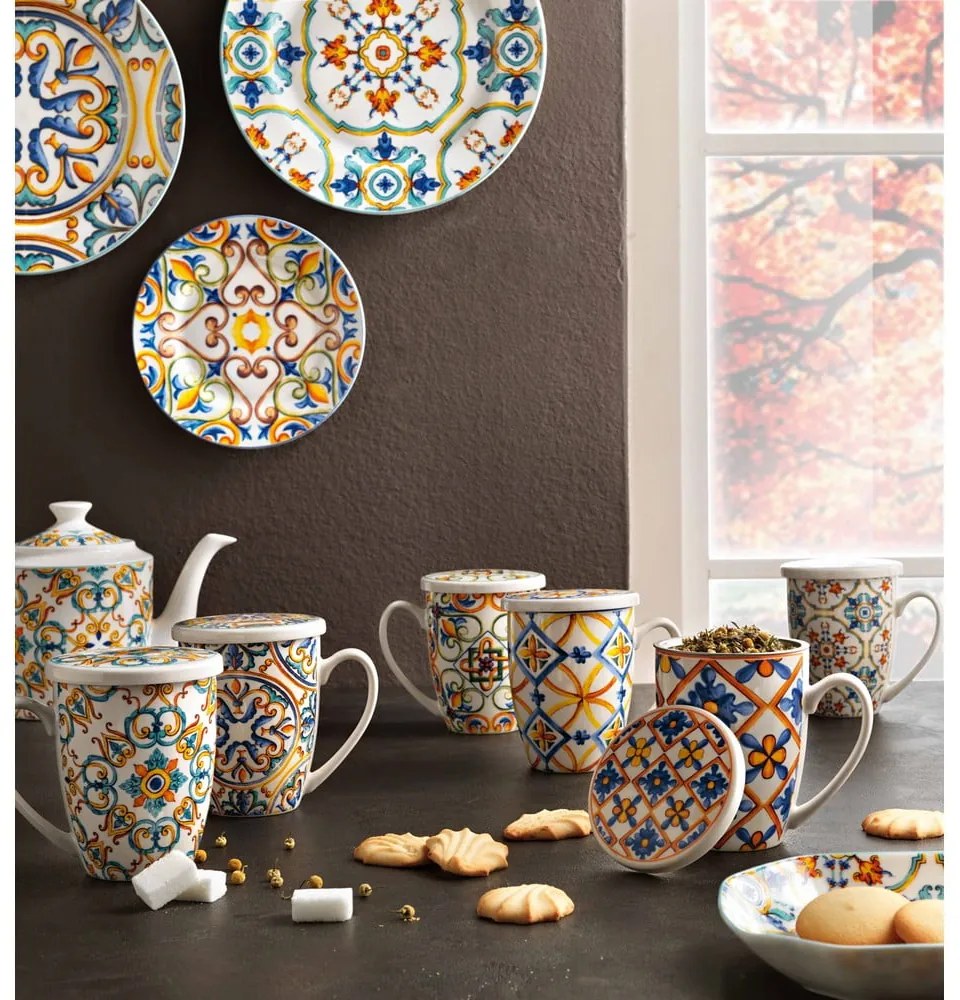 Kávétartó porcelán doboz Medicea – Brandani