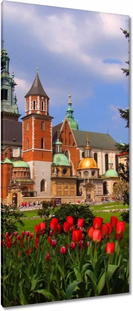 Vászonkép 55x115 Krakkó Wawel Műemlékek