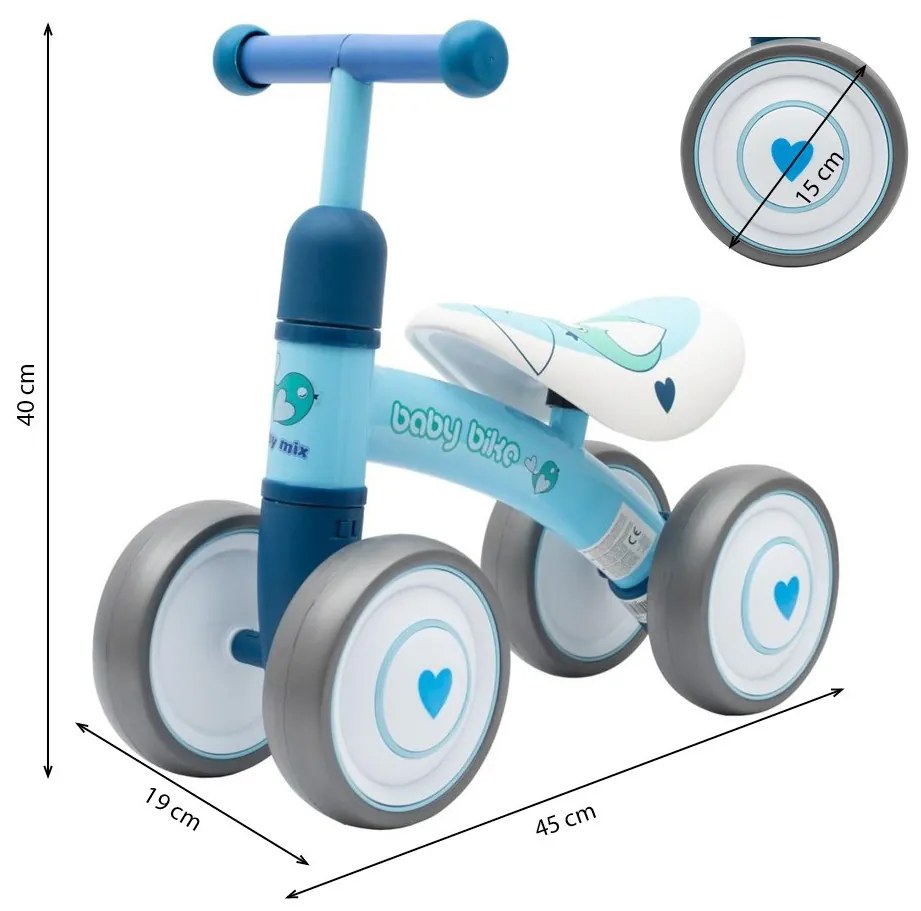 Gyerek futóbicikli Baby Mix Baby Bike Fruit blue
