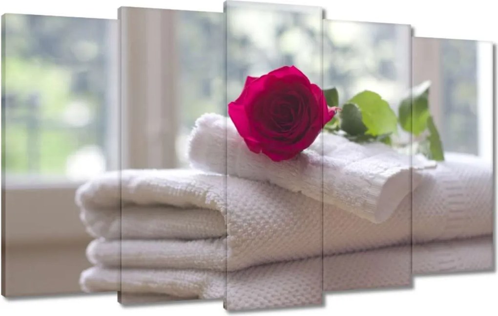 Vászonkép 100x60 Rózsa a szeretetttől