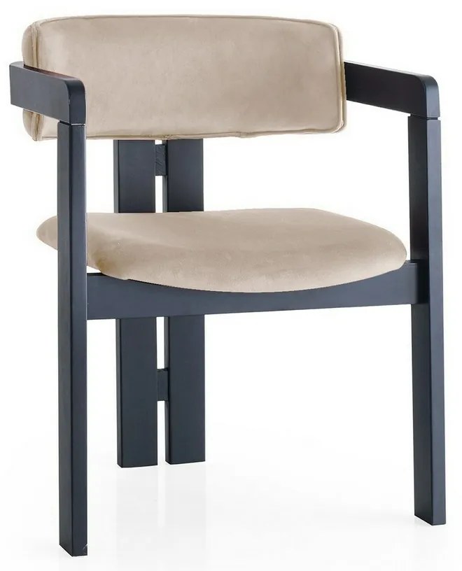 CO Beige and Black étkezőszék