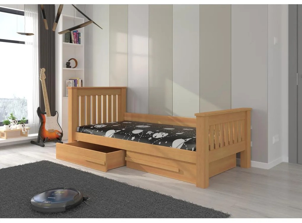 CARMEL ágy 180x80, Bükk, Bükk