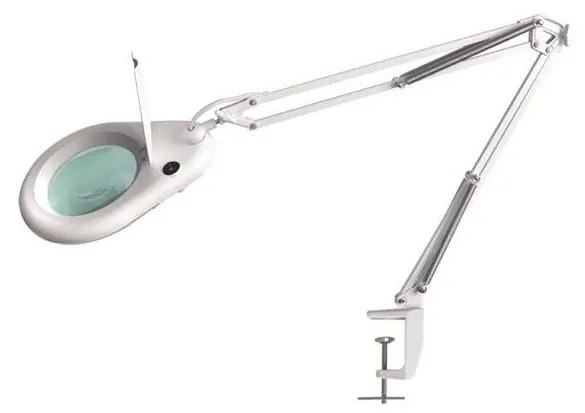 LED Asztali lámpa nagyítóval LED/9W/230V fehér/króm