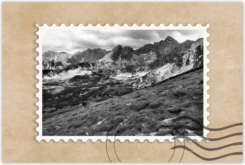 Poszterek 120x80 Tátra Lengyel hegyek Kilátás