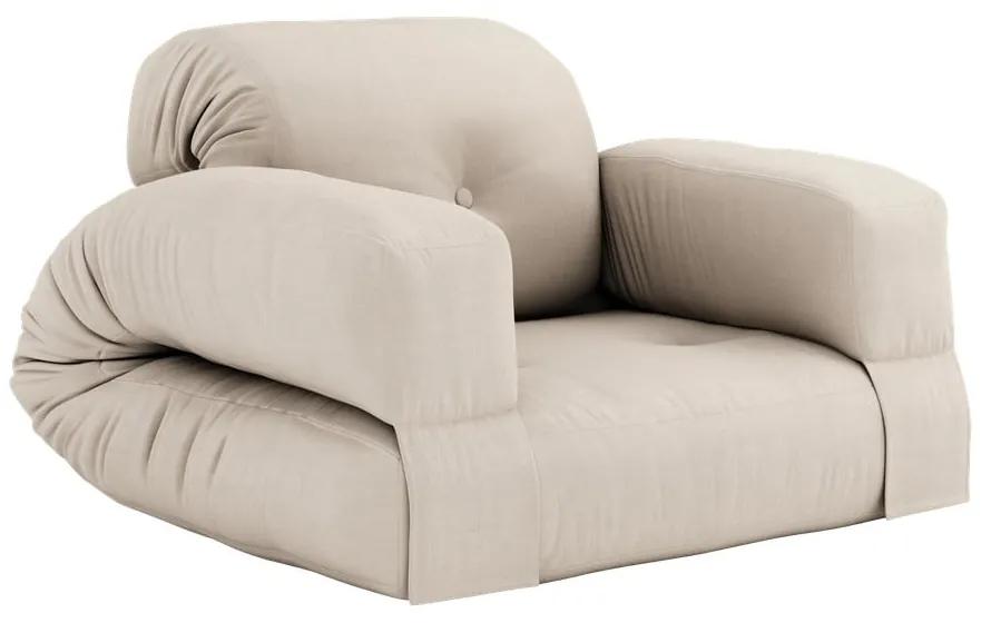 Hippo Beige kinyitható fotel - Karup Design
