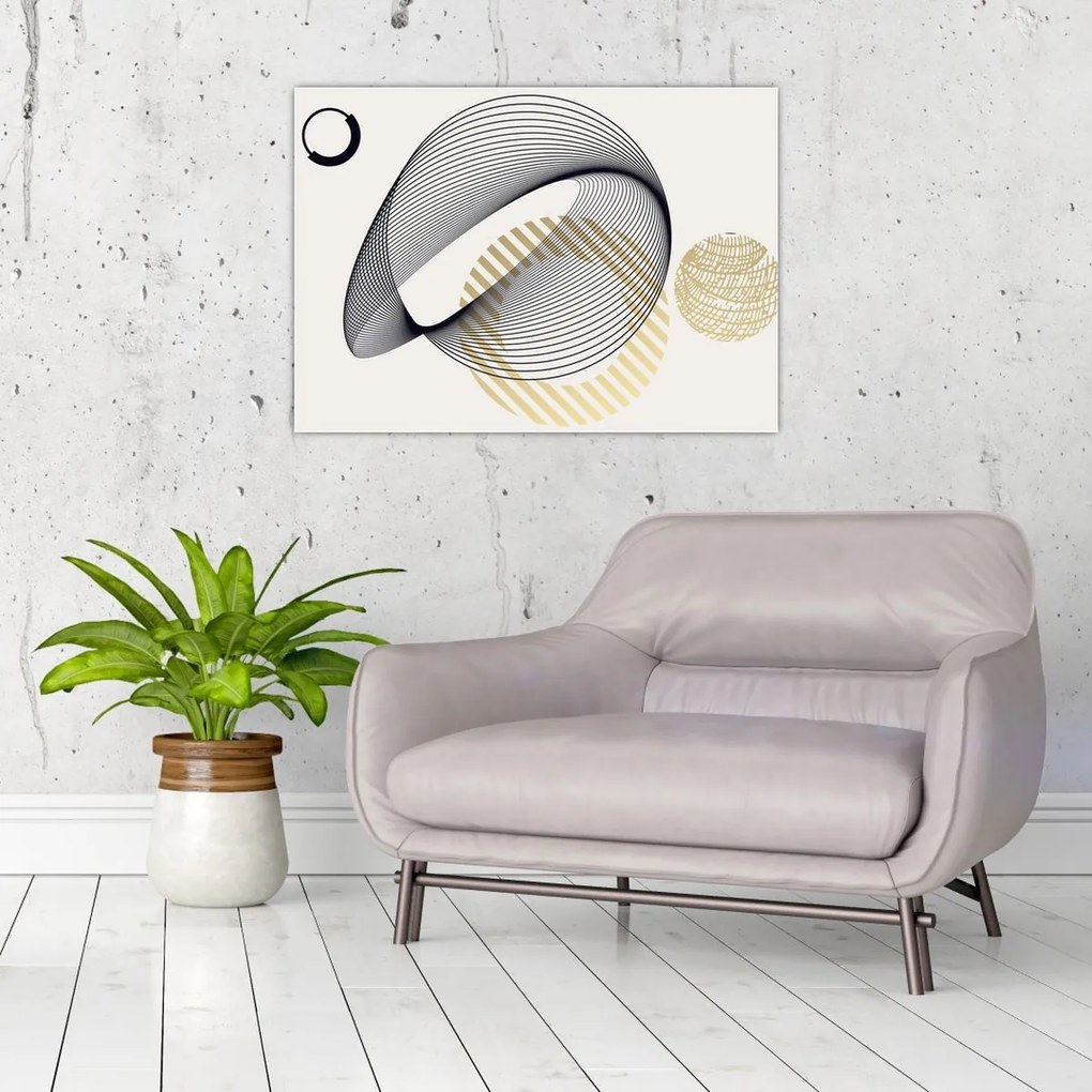 Kép - Geometriai formák N⁰3 (70x50 cm)
