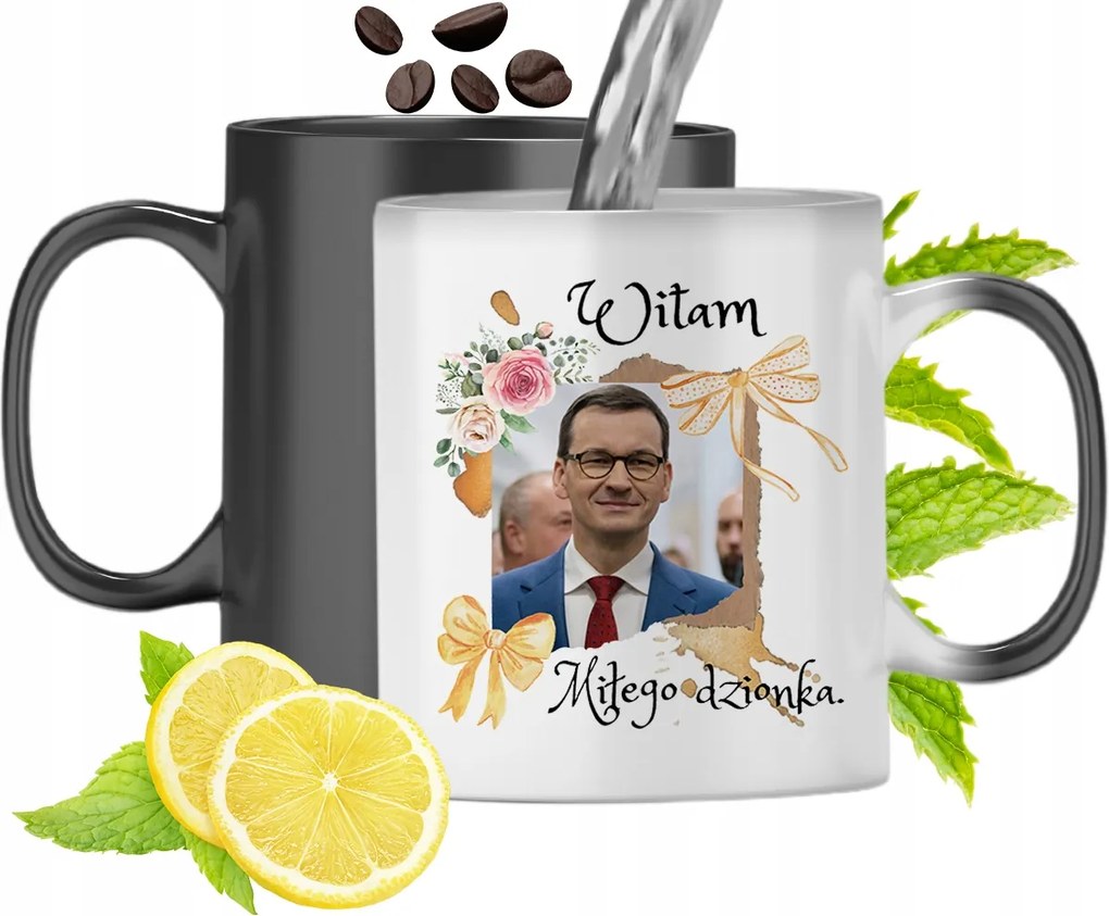 Mágikus Színváltós Bögre fényképes nyomtatással