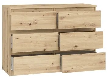 MAO fiókos komód, artisan tölgy