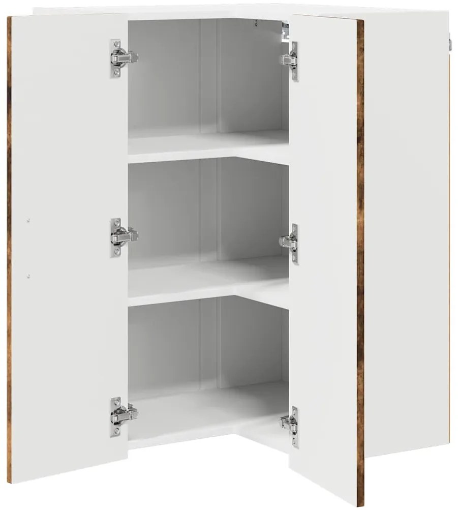 Fali konyhaszekrény Füstölt tölgy 57 x 57 x 80 cm Faanyag