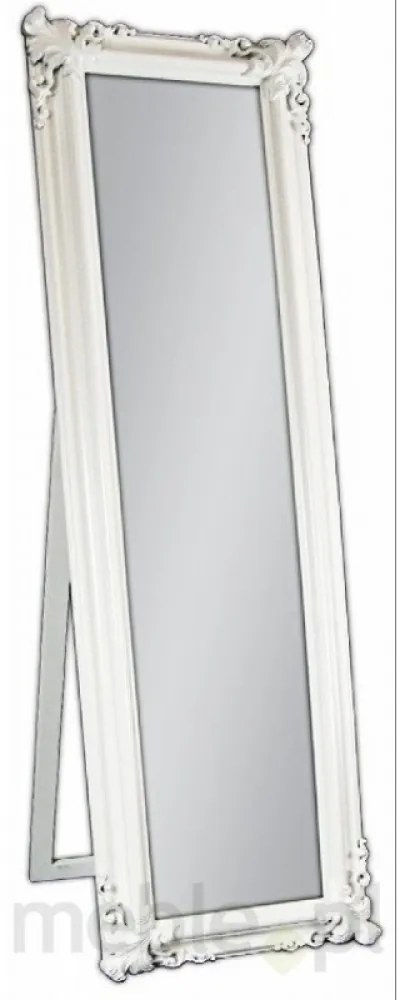 Mariella fehér art deco állótükör 50x170 cm