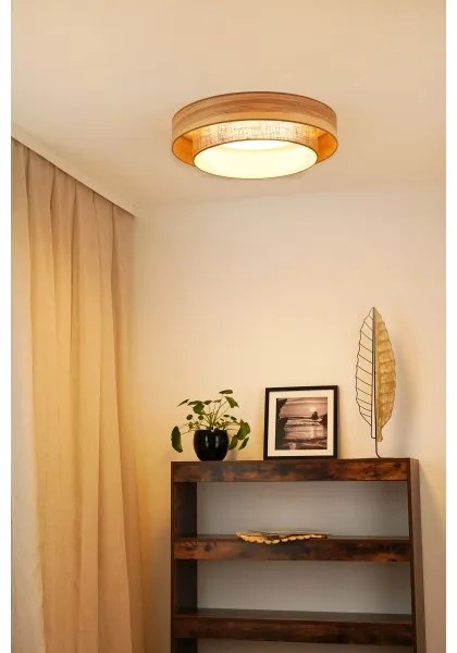 Brilagi - MONTANA BOHO LED mennyezeti lámpa 26W, 60 cm, barna