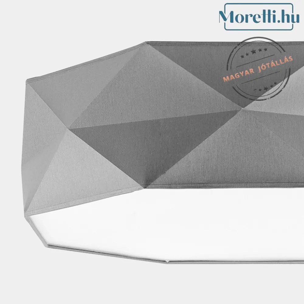 TK Lighting 1566 KANTOOR grafit mennyezeti lámpa 4×E27