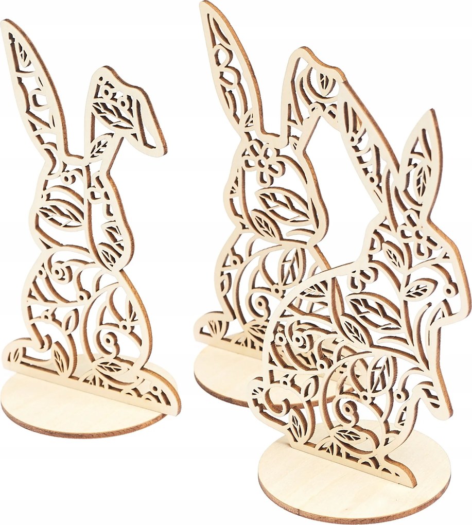 Nyuszi Húsvéti Dekoráció Az Ünnepekre Virágok Fa