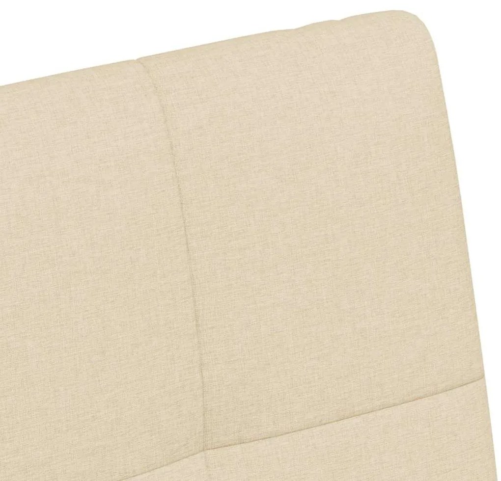 Kerekes Étkező Székek 2 pcs Krém 58 x 65 x 94 cm szövet