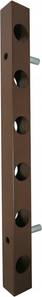 Akasztó Bortartó Rozsdabarna 50cm 6 palack