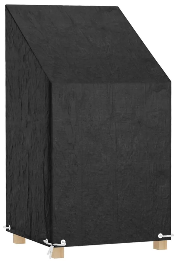 polietilén kerti szék huzat 8 fűzőlyukkal 65 x 65 x 80/120 cm