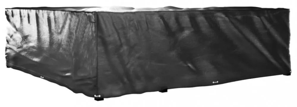 2 db L-alakú kerti bútorhuzat 20 fűzőlyukkal 300x300x90 cm