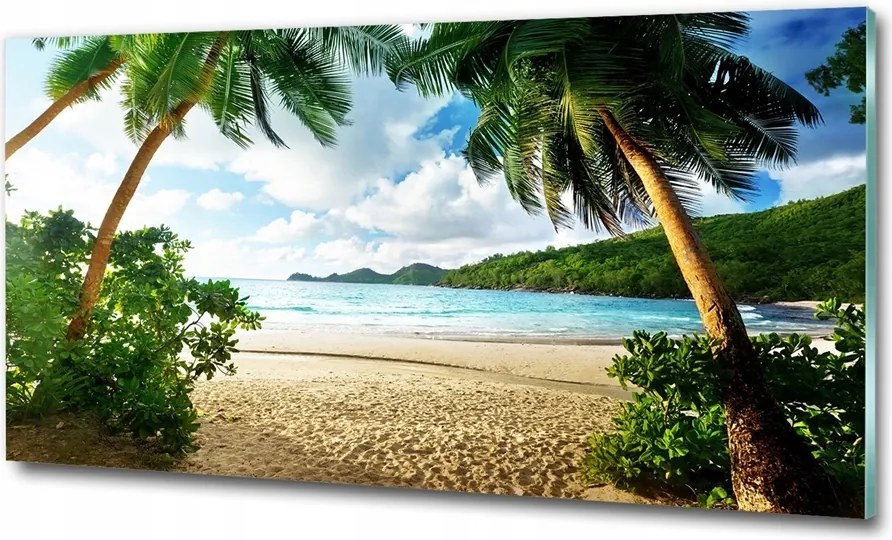 Fotótapéta üvegfalra Völgy a hegyekben 125x50