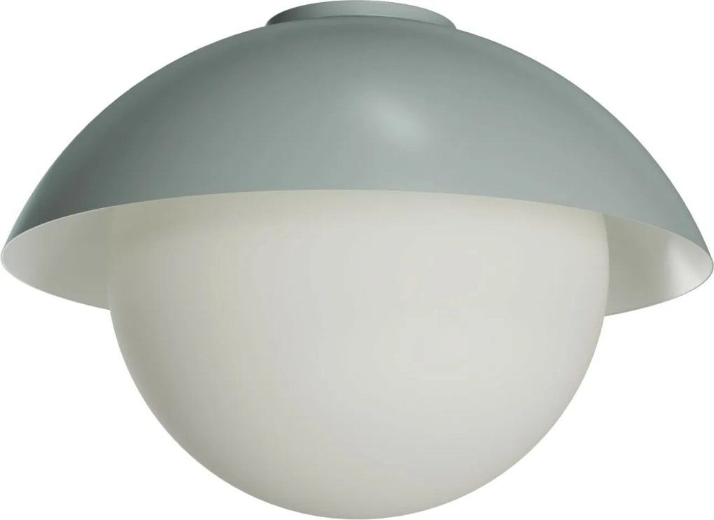 Osmont LUK60016 Lukida 3 mennyezeti/fali üveg lámpa szürke/fehér IP6