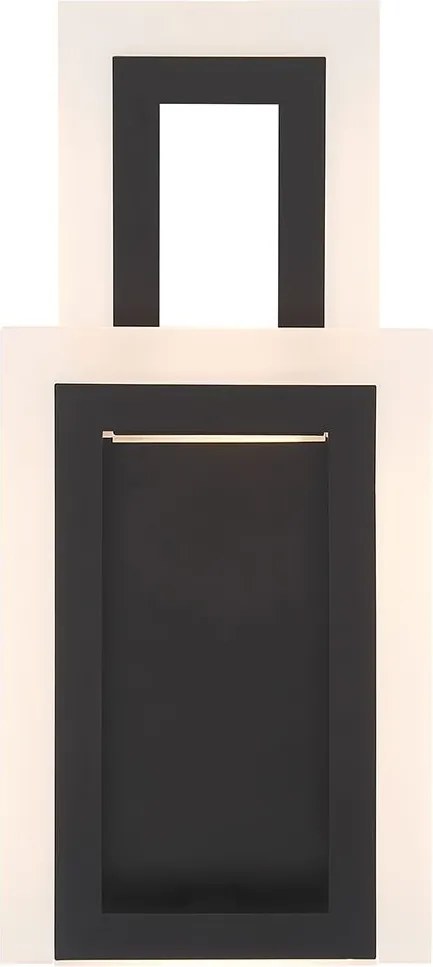 Quintiesse modern fali lámpa inizio fehér matt fehér matt fekete elsqn-inizio-1w-bk