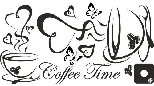 Konyhai falmatrica Coffee Time 100 x 200 cm