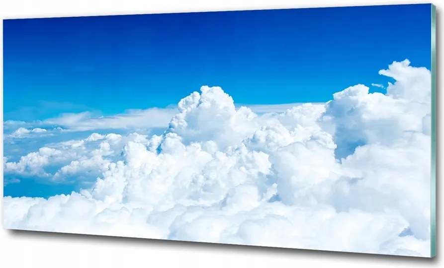 Fotó üvegkép Út a csúcson 125x50